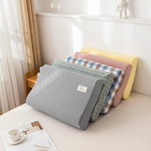 Funda de Almohada de Algodón Lavado con Látex Hipoalergénica - Image 15