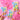 Pastel Rainbow Confetti Spring Troll Earrings - Tekeno