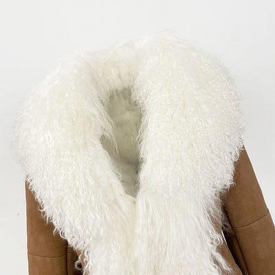 Chaqueta de Lana Gruesa con Acabado Ante - Image 26