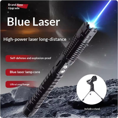 Linterna Láser Azul de Alta Potencia para Alcance Extremo - Image 8