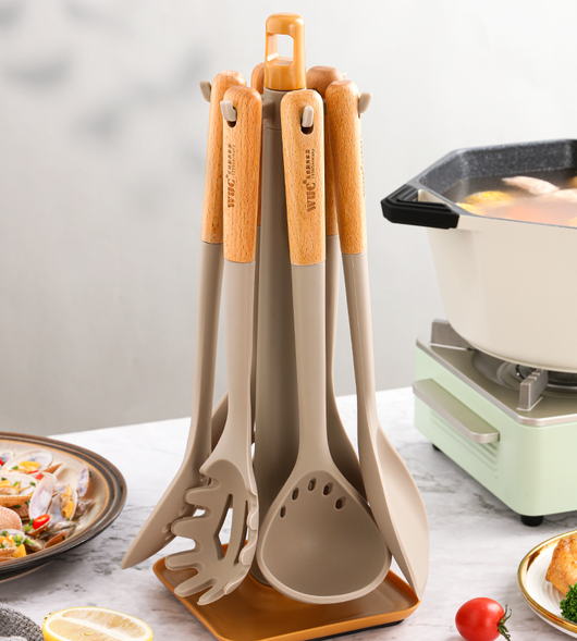 Set de Espátulas de Silicona Antiadherente Resistente al Calor - Image 7