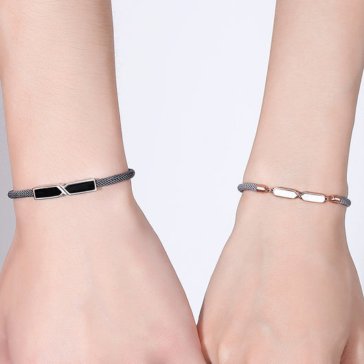 Pulseras Möbius de Plata Esterlina para Parejas - Diseño Exclusivo - Image 6