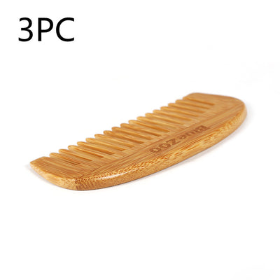 Peine de Bambú Natural con Masaje Capilar Anti-estático para Hombre y Mujer - Image 5