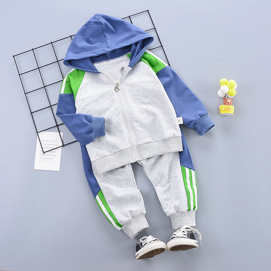 Conjunto Deportivo Infantil con Cierre para Niños 1-3 Años - Image 5