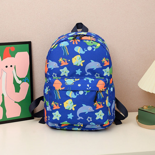 Mochila Escolar Infantil con Impresión 3D de Dibujos Animados