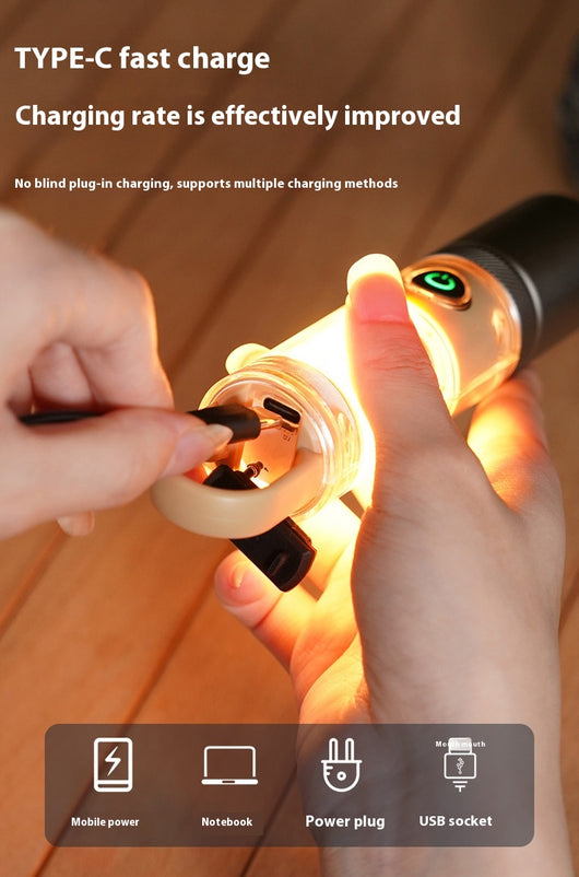 Linterna LED Potente Dual con Gancho - Luz Multifuncional - Image 16