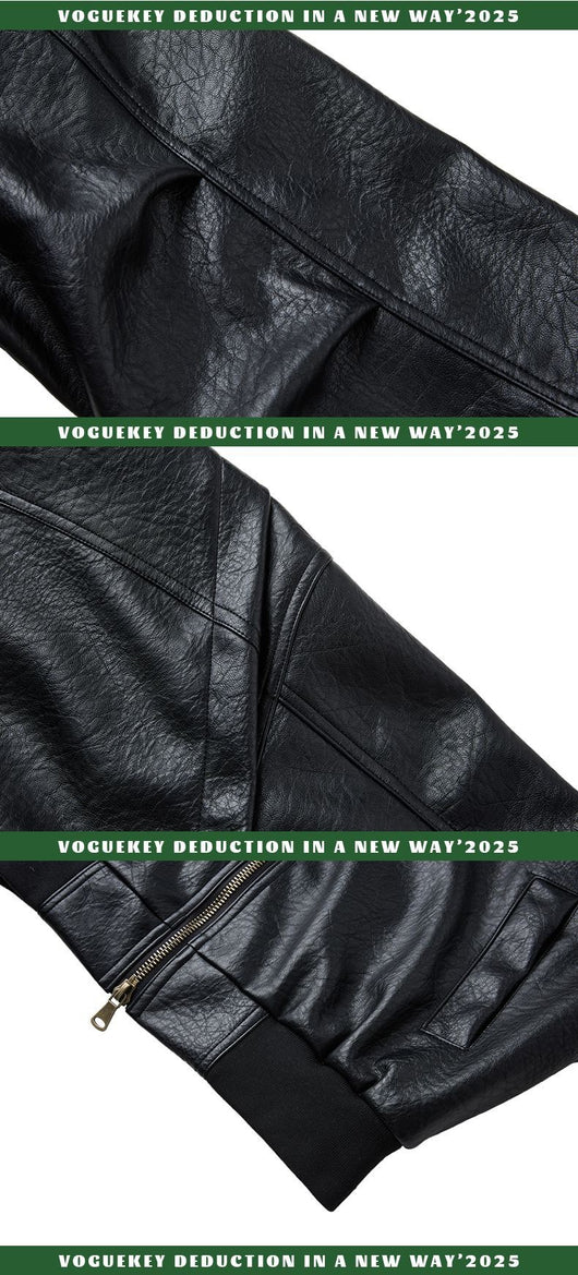 Chaqueta de Moto Retro Street Design para Hombre - Image 11