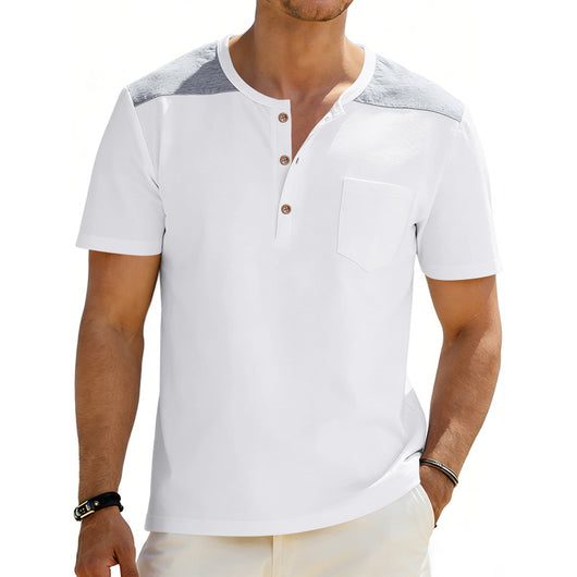 Camiseta Holgada Transpirable de Manga Corta para Hombre - Image 6