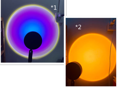 Lámpara Proyector de Luz Arcoíris para Decoración de Pared - Image 19