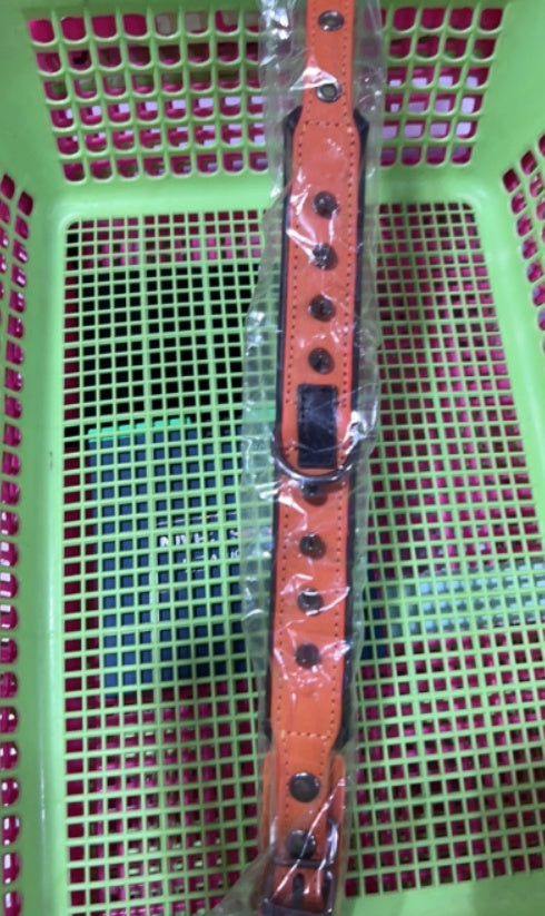 Collar de Cuero para Perro con Bandana Ajustable - Image 10