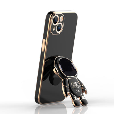 Funda Protectora con Lente de Película y Soporte Electropulido para Celular - Image 14