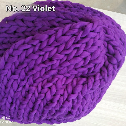 Manta Ponderada Tejida a Mano con Relleno de Núcleo - Funda Descompresiva para Sofá - Image 23