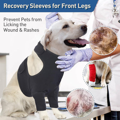 Protectores de Patas Delanteras para Perros - Doble Protección
