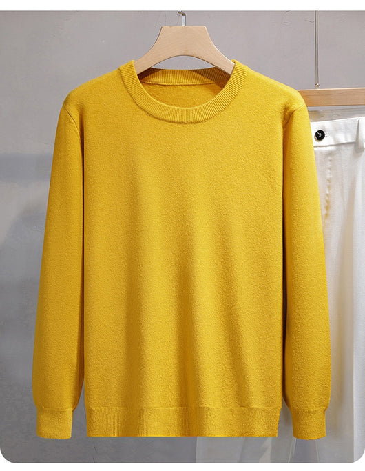 Suéter Holgado Oversized Cuello Redondo para Hombre - Image 28