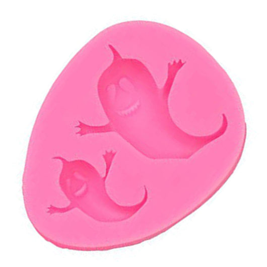 Molde de Silicona para Decoración de Pasteles Halloween Telaraña Calabaza Murciélago - Image 11