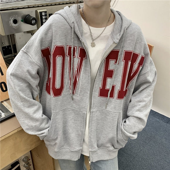 Cardigan Cremallera de Personalidad para Mujer
