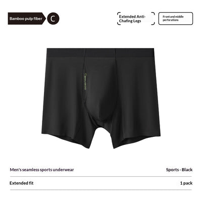 Calzoncillos Deportivos de Fibra de Bambú Talla Extendida para Hombre - Image 9