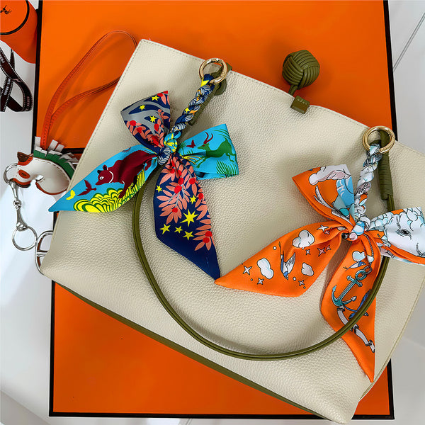 Pañuelo Decorativo para Bolso - Accesorio Elegante para Mujer