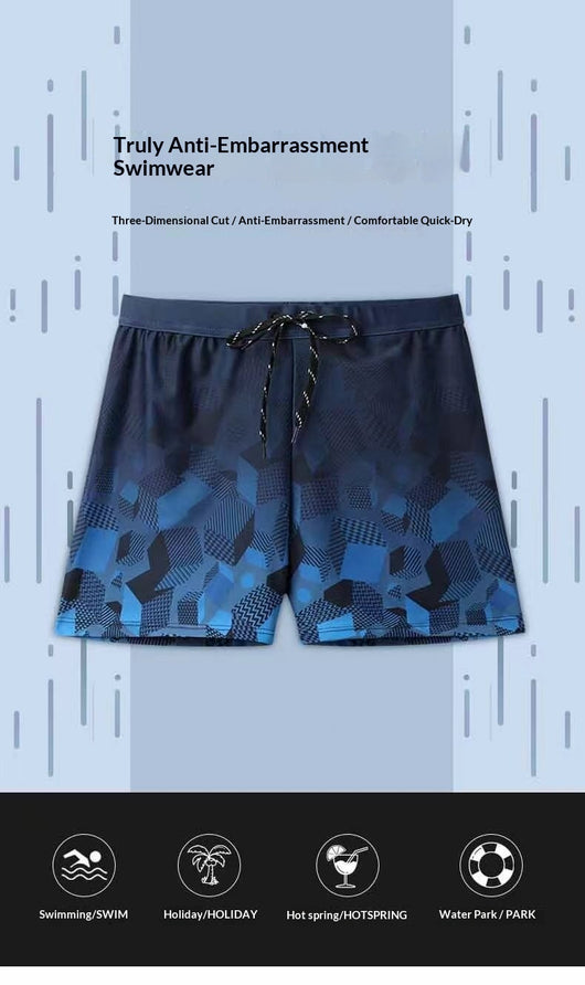Shorts de Baño Holgados Secado Rápido para Hombre - Image 12