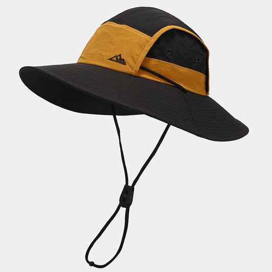 Gorra de Montaña con Protección Solar y Ajuste de Color