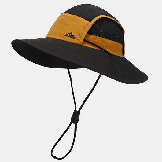 Gorra de Montaña con Protección Solar y Ajuste de Color