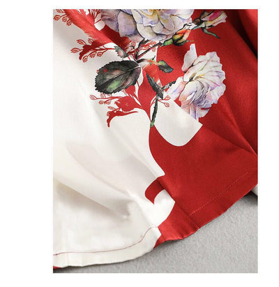 Playera Estampada Manga Corta Suelta y Cómoda para Verano - Image 9