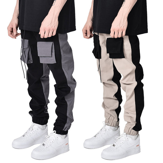 Pantalones Deportivos Casuales Holgados de Corte Recto para Hombre - Image 11