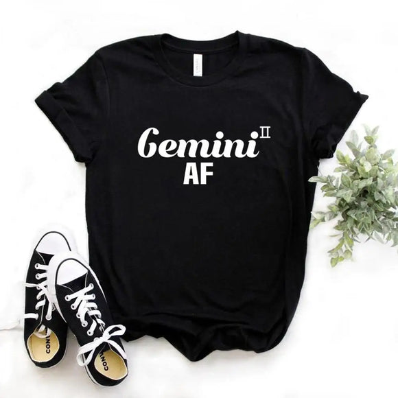 Playera Estampada con Letras Cartoon para Mujer