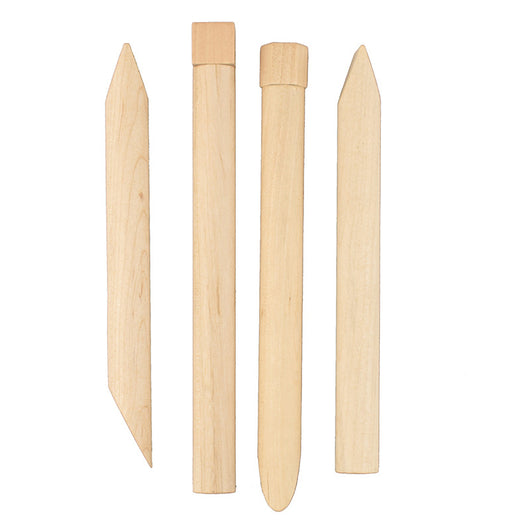 Kit de Arcilla Modelable con 12 Herramientas de Madera para Cerámica y Manualidades - Image 5