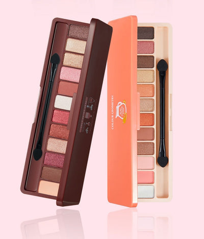 Paleta de Sombras 12 Colores Tonos Nude - Maquillaje Principiantes - Image 11