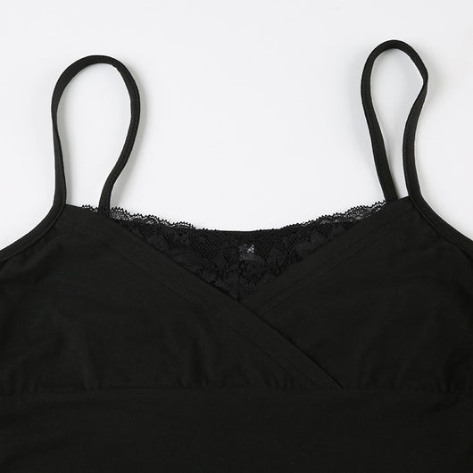Vestido de Encaje Elegante con Tirantes Ajustables para Mujer - Image 16