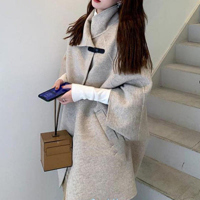 Abrigo Japonés Coreano para Mujer Otoño e Invierno - Image 8
