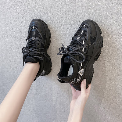 Zapatos Daddy Versátiles con Suela Gruesa para Mujer