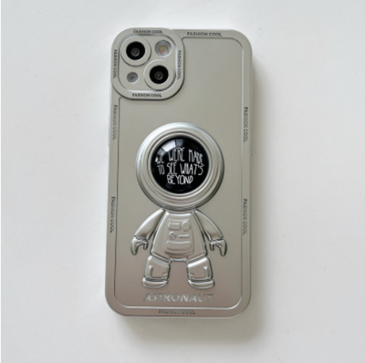 Funda Astronauta 3D con Galvanizado Espejo para Celular - Image 12