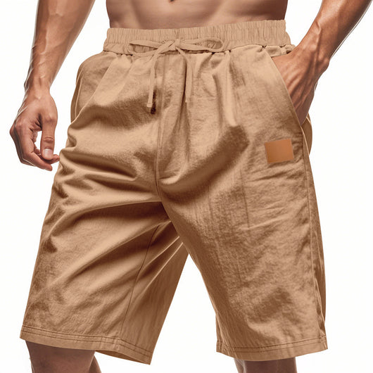 Camisa de Lino Transpirable para Hombre Talla Grande - Perfecta para Playa y Deportes - Image 23