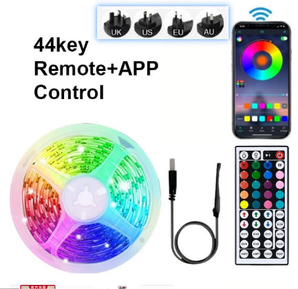 Barra de Luz LED RGB Inteligente 5050 Flexible con Bluetooth - Image 10