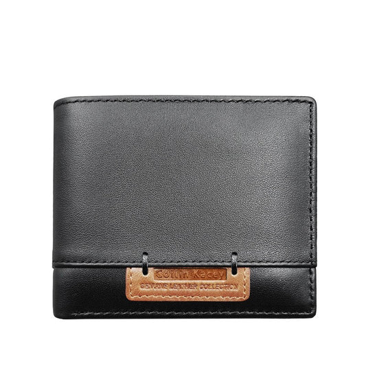 Cartera Corta de Cuero Genuino para Hombre - Image 2