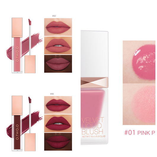 Brillo Labial Mate Terciopelo 18 Colores - Fórmula Larga Duración Anti-transferencia - Image 23