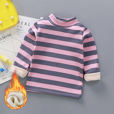 Camiseta Base Infantil de Terciopelo Grueso - Image 8