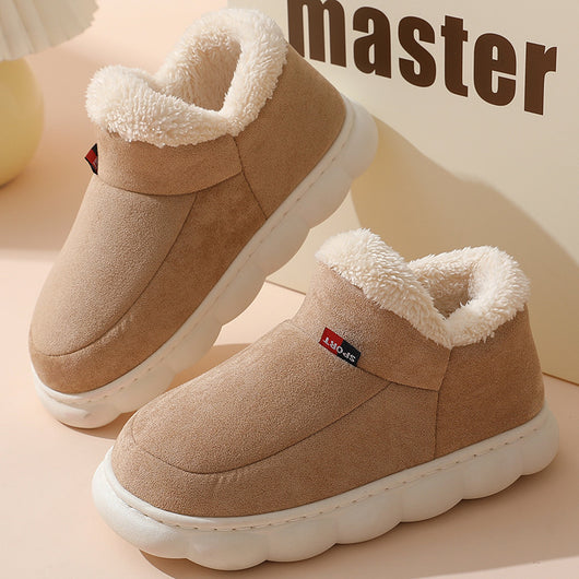 Pantuflas de Pareja Invierno con Forro Polar - Calidez y Confort para Dos
