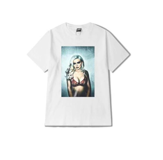 Camiseta de Algodón Estampada Cuello Redondo para Hombre - Image 2