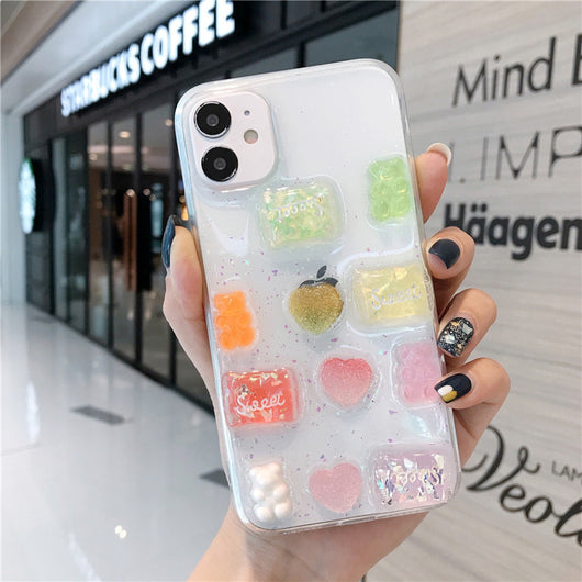 Funda Transparente de Caramelo para Teléfono Móvil - Image 4