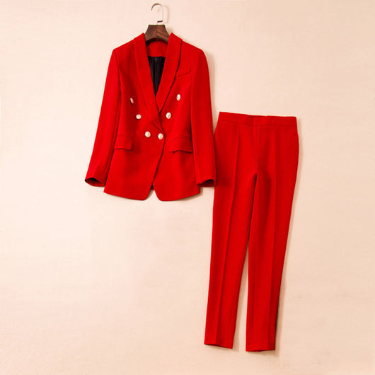 Blazer Ejecutivo Slim Fit Primavera Otoño para Mujer - Image 7
