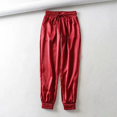 Pantalones con Cintura Elástica y Cordón Ajustable - Image 11