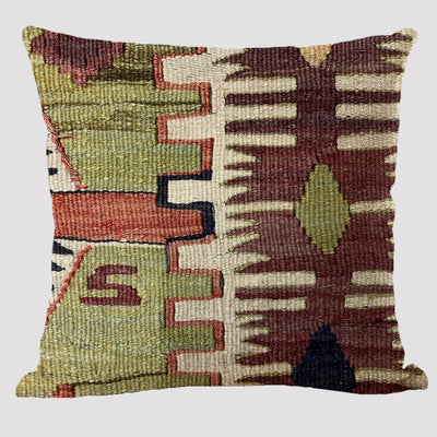 Almohada Reversible Étnica de Lino Bohemio Doble Cara - Image 11