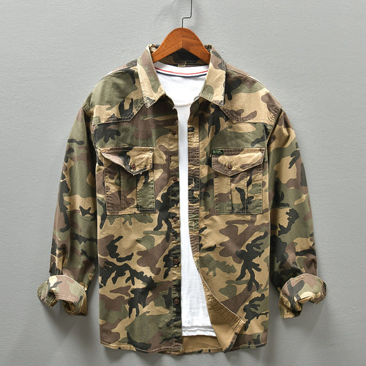 Camisa Táctica de Camuflaje Americano - Estilo Urbano - Image 6