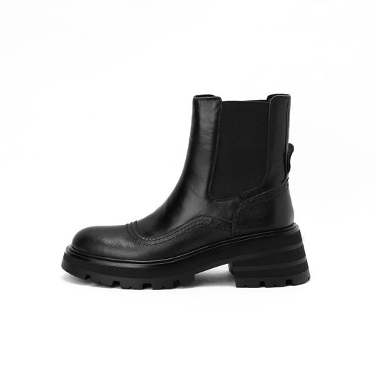 Botas Martin Retro Mujer con Tacón Grueso y Suela Reforzada - Image 5