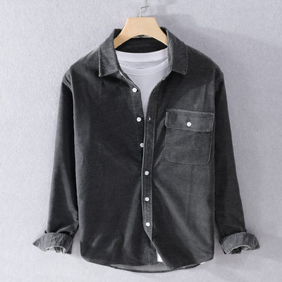 Camisa Suelta de Manga Larga para Hombre - Image 5