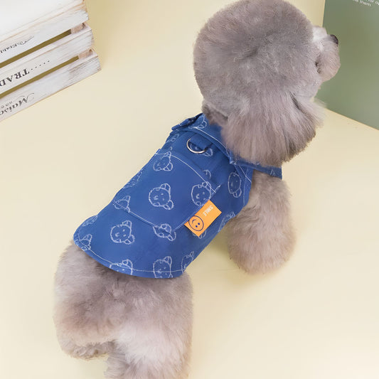 Vestido Denim Princesa para Perros Pequeños - Colección Primavera Otoño - Image 2