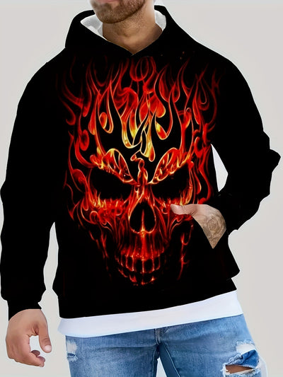 Sudadera con Capucha Casual Versátil para Hombre - Image 16